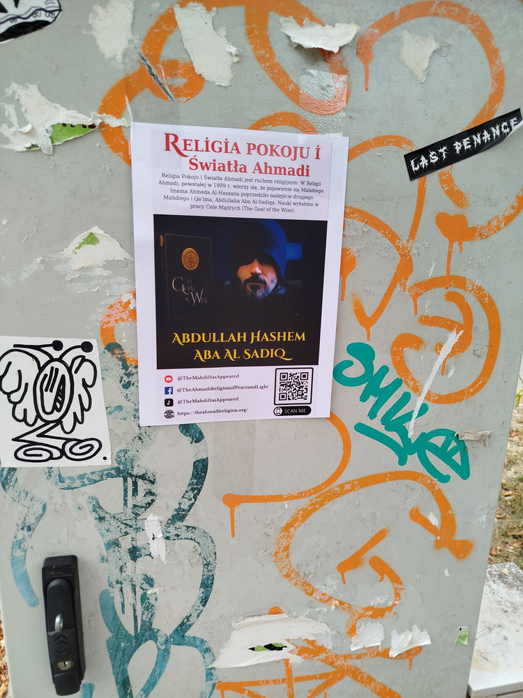 La Religion ahmadie de la paix et de la lumière à Varsovie, en Pologne