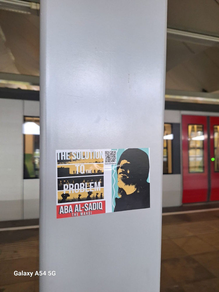 Campagne d’affichage de la Religion ahmadie de la paix et de la lumière aux Pays-Bas