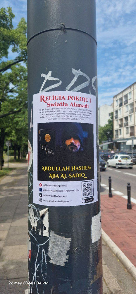 La Religion ahmadie de la paix et de la lumière en Pologne