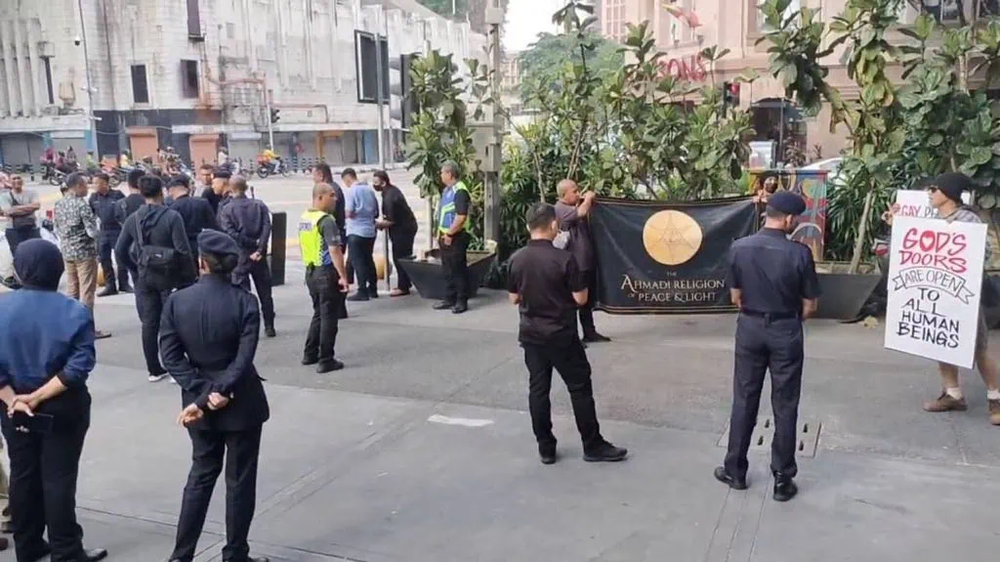 Manifestants de l’AROPL en Malaisie