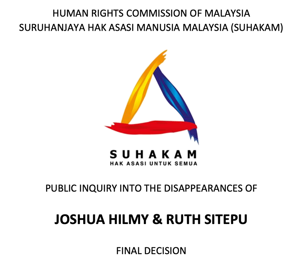 Rapport de la SUHAKAM
