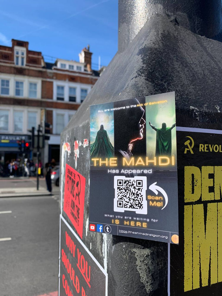 Le Mahdi est apparu, à Londres
