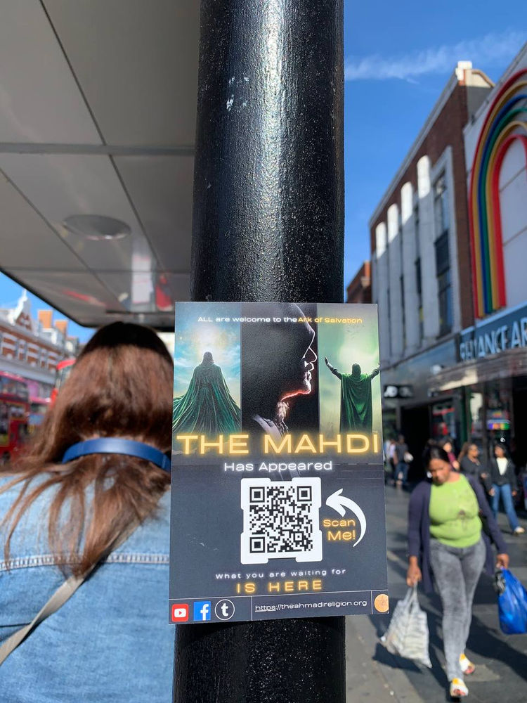 Le Mahdi est apparu, à Londres