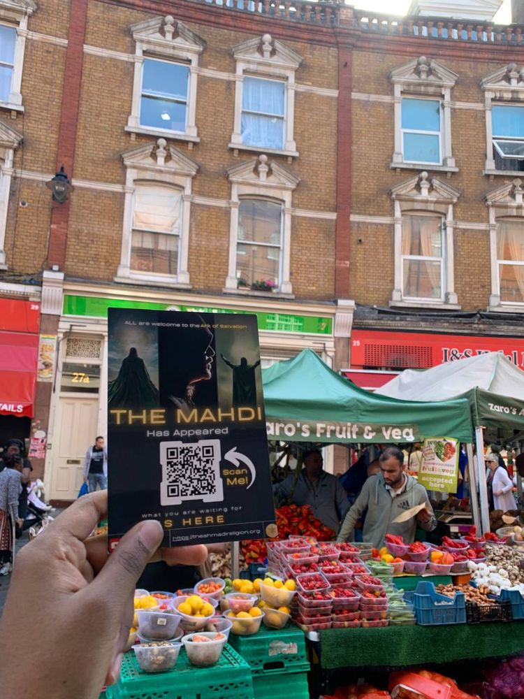 Le Mahdi est apparu, à Londres
