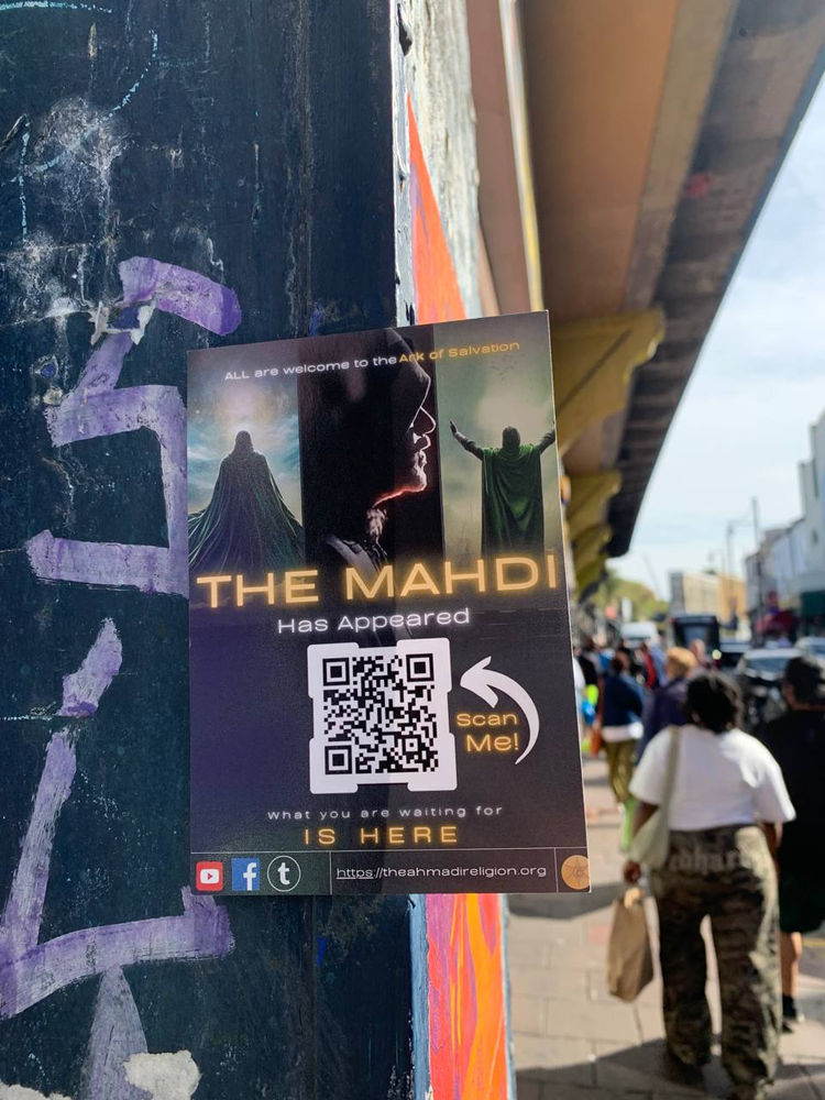 Le Mahdi est apparu, à Londres