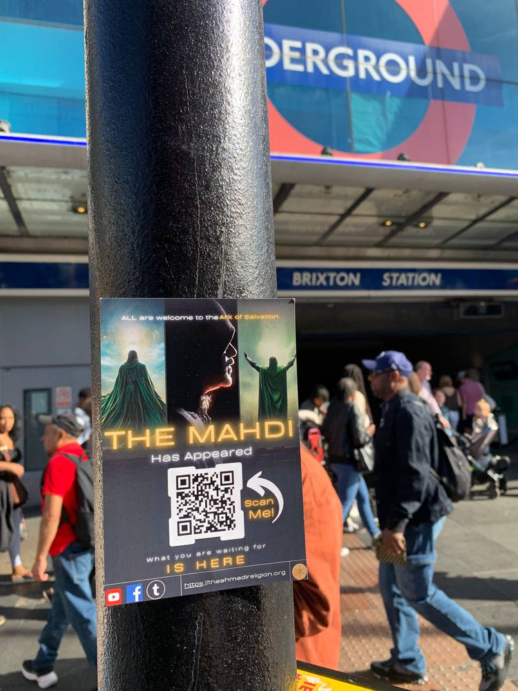 Le Mahdi est apparu, à Londres