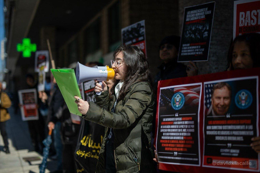 Des croyants manifestent devant l’ambassade d’Égypte en Espagne