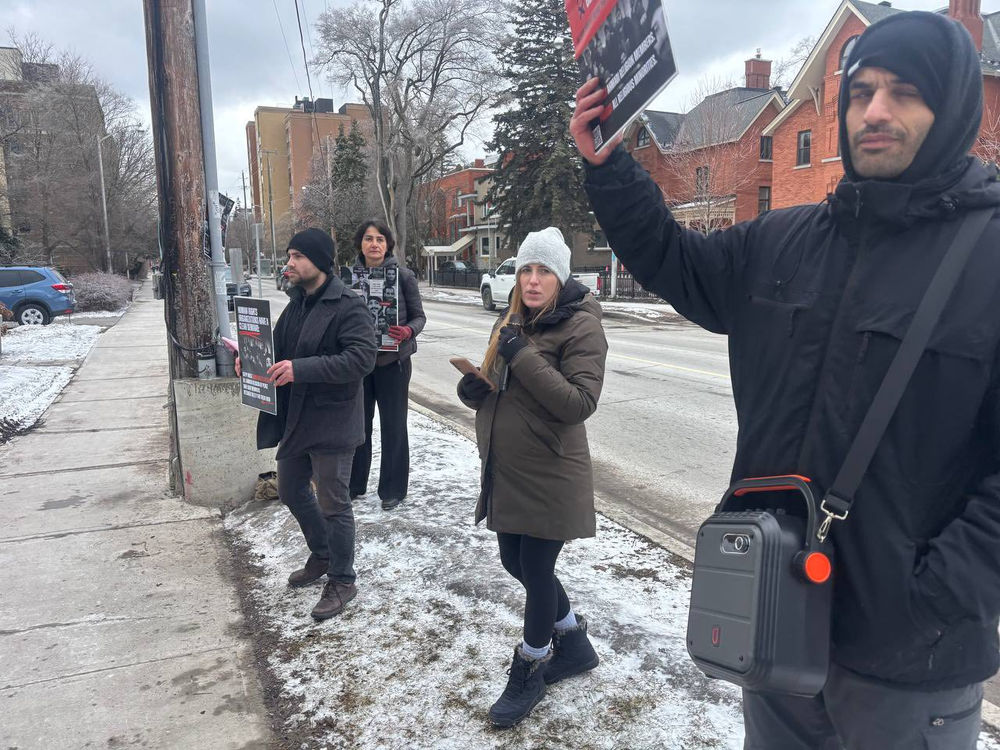 Des croyants manifestent devant l’ambassade d’Égypte au Canada