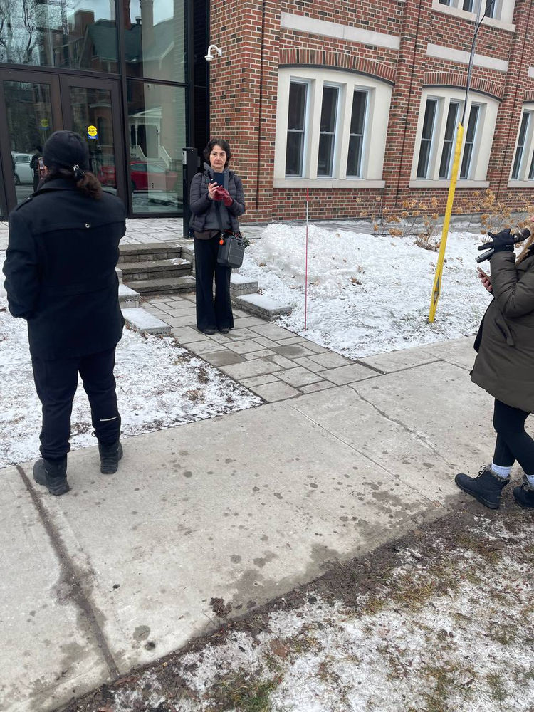 Des croyants manifestent devant l’ambassade d’Égypte au Canada
