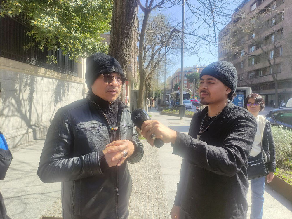 Des croyants manifestent devant l’ambassade d’Égypte en Espagne