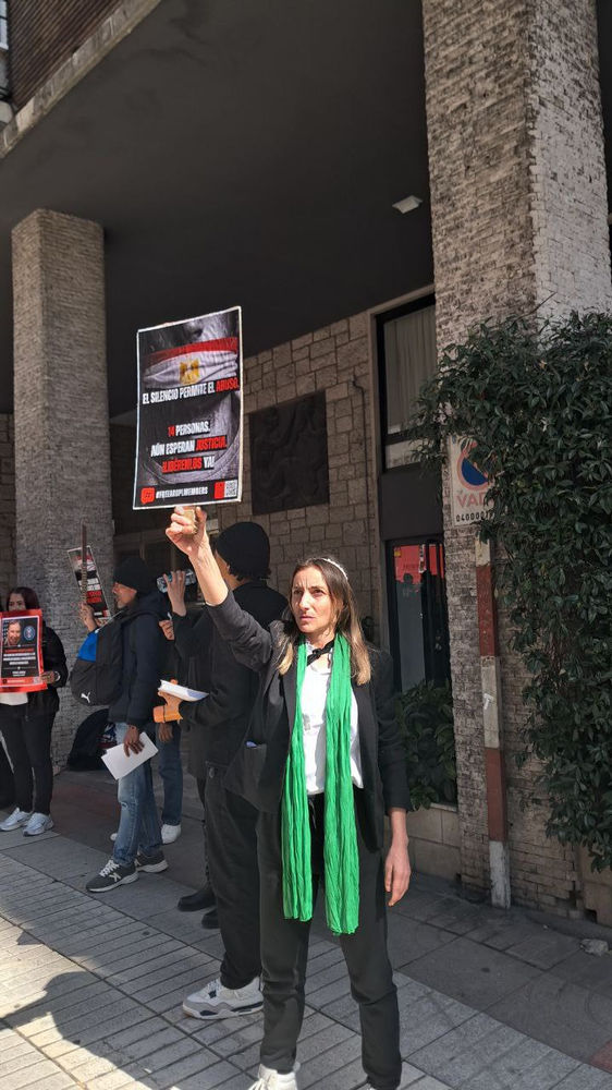 Des croyants manifestent devant l’ambassade d’Égypte en Espagne