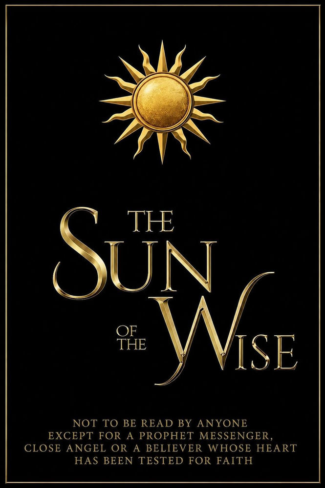 Couverture du livre à paraître, « Le Soleil du Sage »