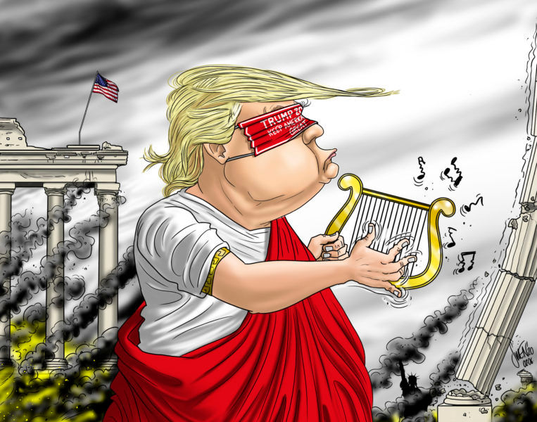 Donald Trump en Néron