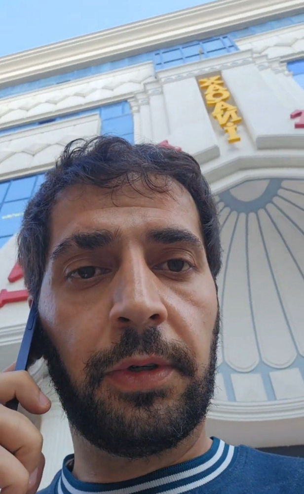 Membre azerbaïdjanais de l’AROPL avant son arrestation