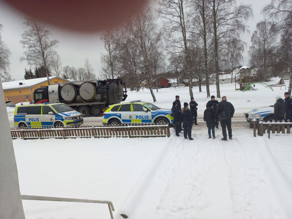 Image de la perquisition à Kyllervägen 7