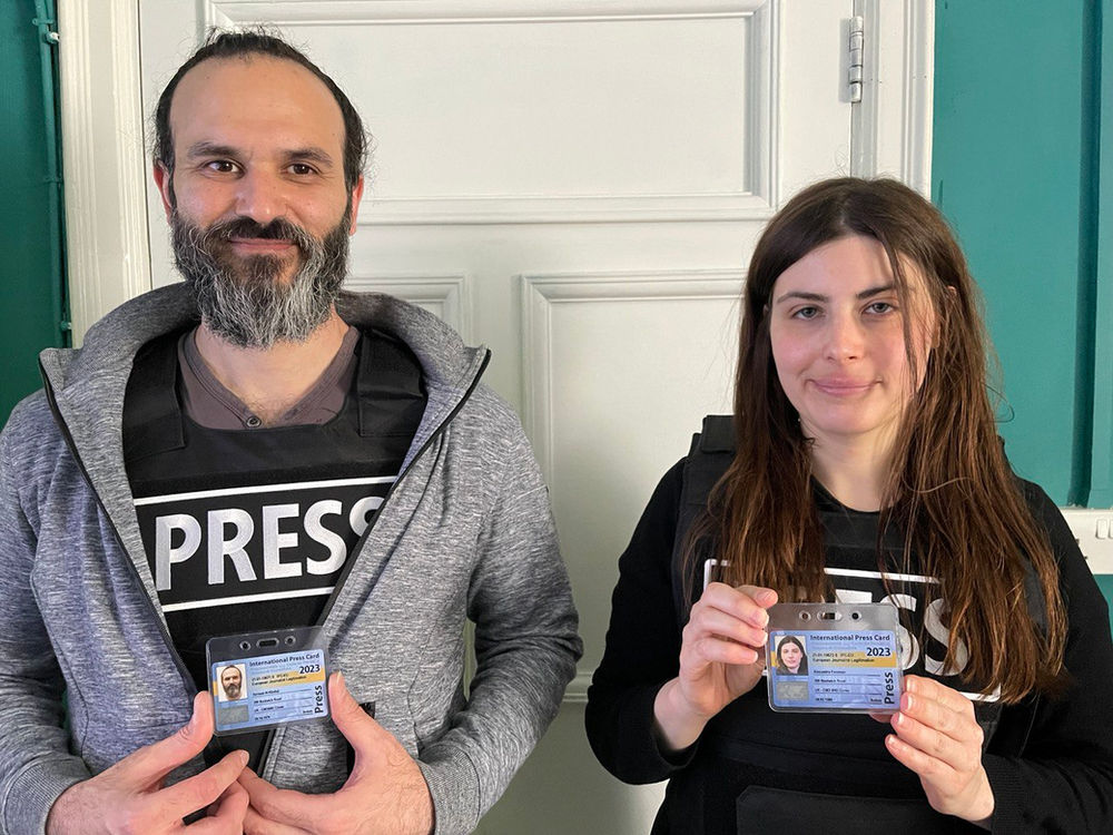 Alexandra Foreman et Sermad Al Khafaji