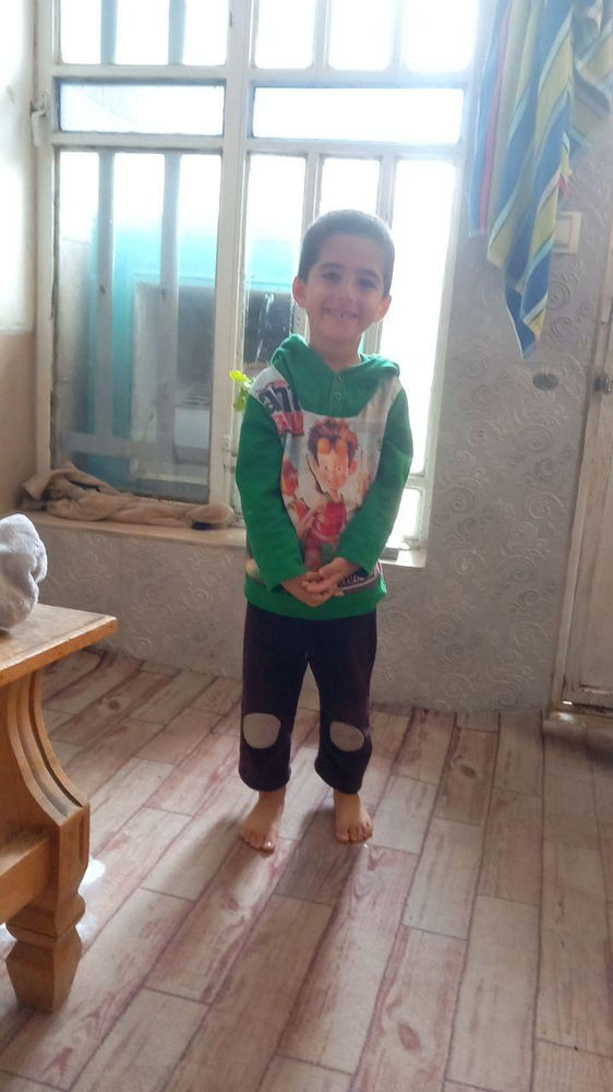 Hussein, le fils de Mohammad Hashem Bazrafshan